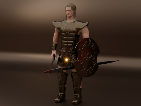 Achilles 3d Model 3D