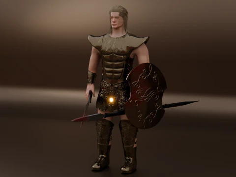 Achilles 3d 3D Model