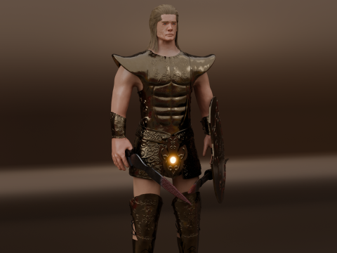 Achilles 3d Model 3D