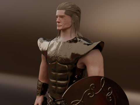 Achilles 3d Model 3D