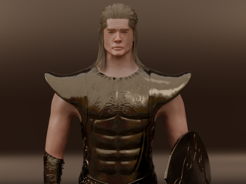 Achilles 3d Model 3D