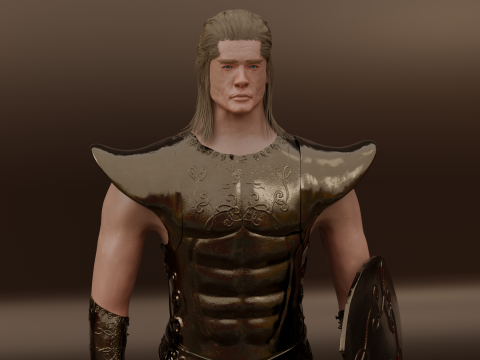 Achilles 3d Model 3D