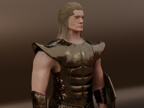 Achilles 3d Model 3D