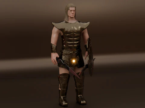 Achilles 3d 3D Model