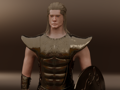 Achilles 3d Model 3D