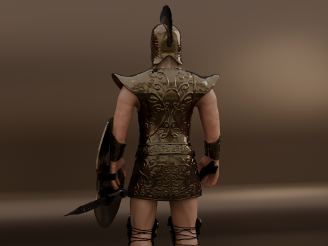 Achilles 3d Model 3D
