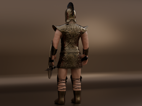 Achilles 3d Model 3D
