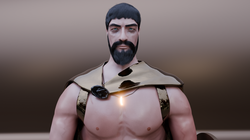 Leonidas 3d 3D 模型 .c4d .max .obj .3ds .fbx .stl .blend