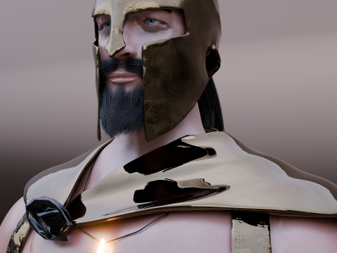 Leonidas 3d 3D 模型