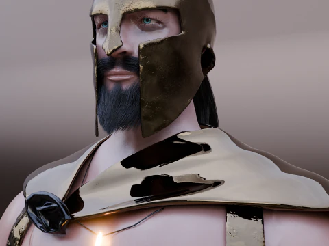 Leonidas 3d 3D Model