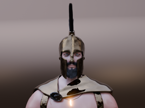 Leonidas 3d 3D 模型