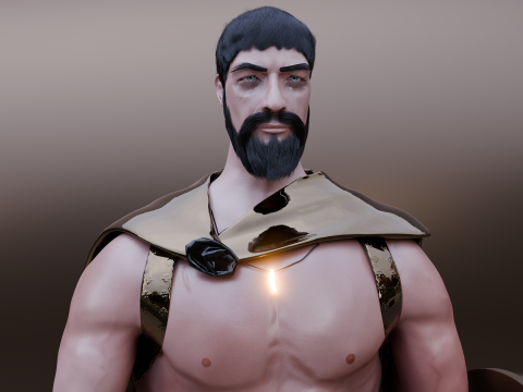 Leonidas 3d 3D 模型