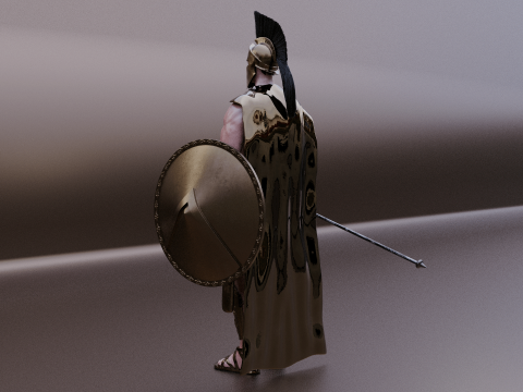 Leonidas 3d 3D 模型