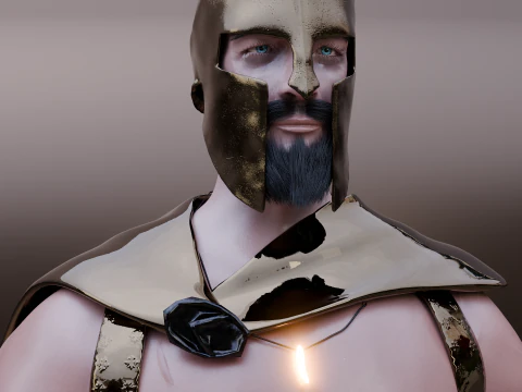 Leonidas 3d 3D Model