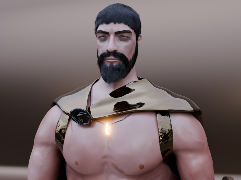 Leonidas 3d 3D 模型