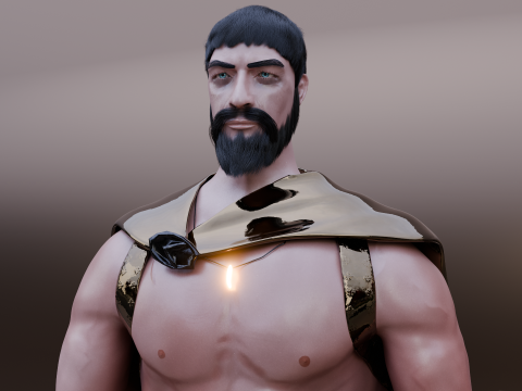 Leonidas 3d 3D 模型