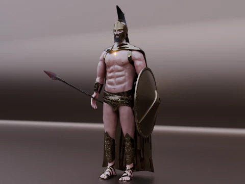 Leonidas 3d 3D Model