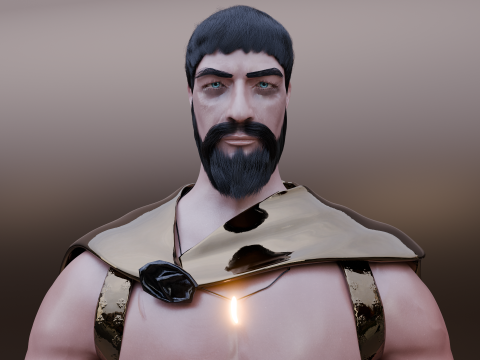 Leonidas 3d 3D 模型