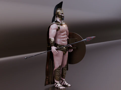 Leonidas 3d 3D Model