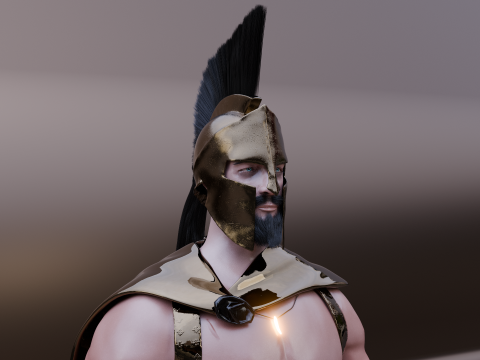 Leonidas 3d 3D 模型