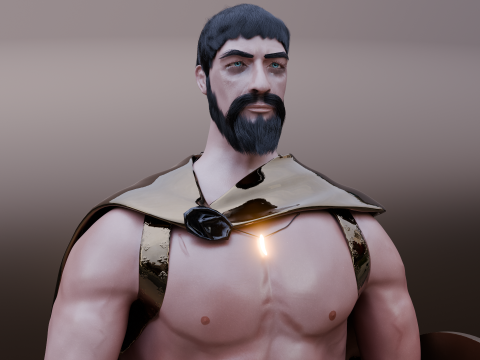 Leonidas 3d 3D 模型