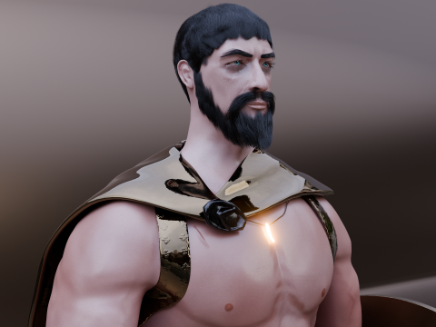 Leonidas 3d 3D 模型