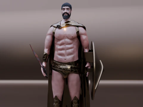 Leonidas 3d 3D Model