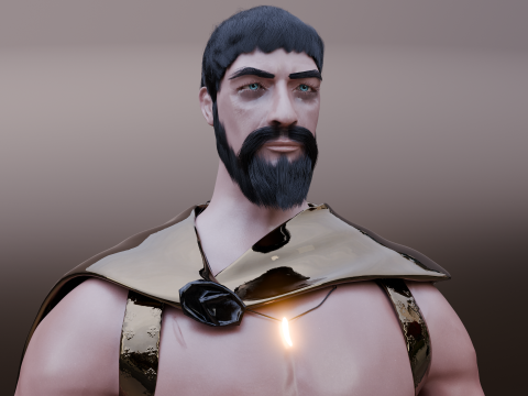 Leonidas 3d 3D 模型