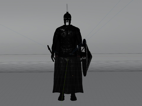 Leonidas 3d 3D 模型