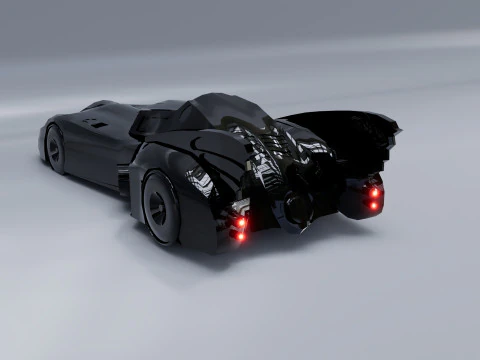 Batmobile 3d 3D Model