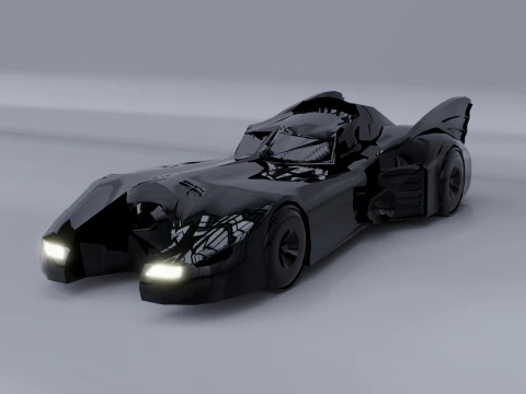 Batmobile 3d 3D Model