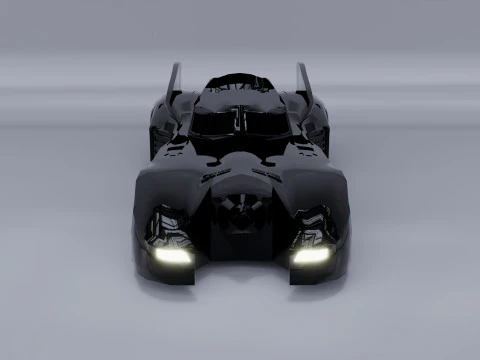 Batmobile 3d 3D Model