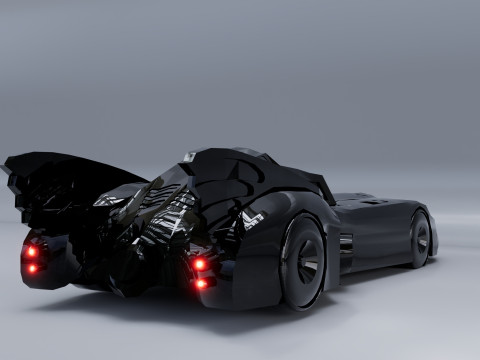 Batmobile 3d 3Dモデル