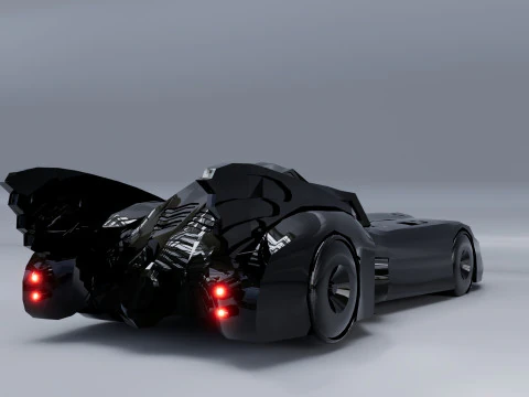 Batmobile 3d 3D Model