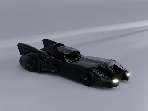 Batmobile 3d 3D Model