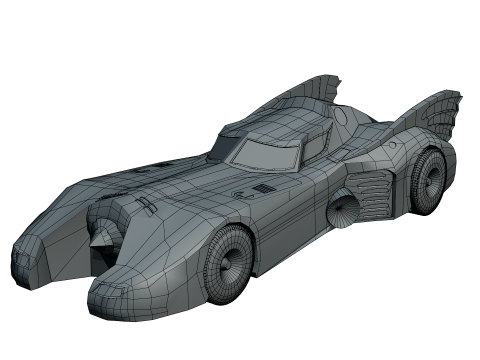 Batmobile 3d 3Dモデル