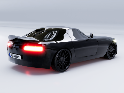 Mercedes AMG GT 3d 3D Модель