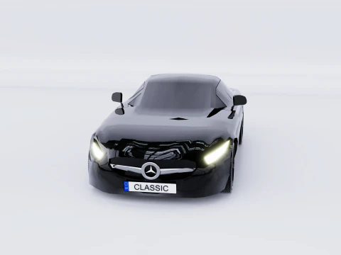 mercedes amg gt 3d 3D Model