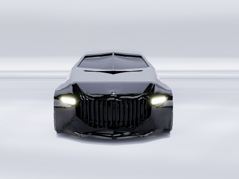 Mercedes Maybach 3d 3D Model