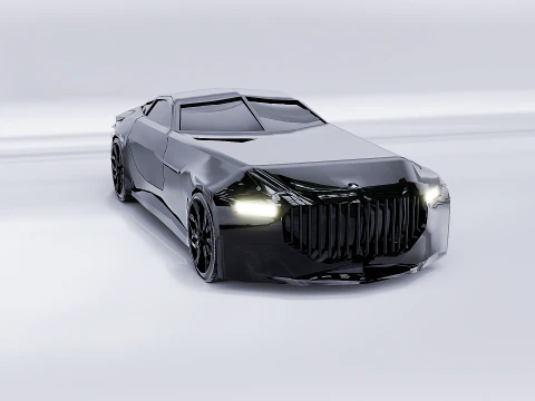 Mercedes Maybach 3d 3D Model