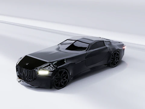Mercedes Maybach 3d 3D Model