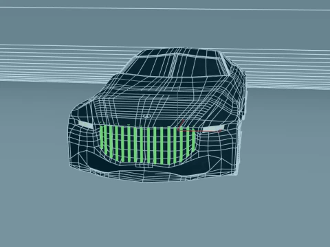Mercedes Maybach 3d 3D Model