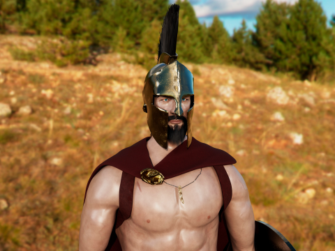 King Leonidas 3d 3Dモデル