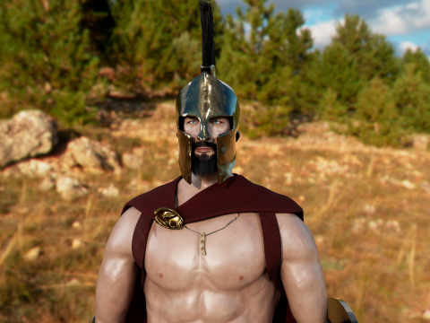 King Leonidas 3d 3Dモデル