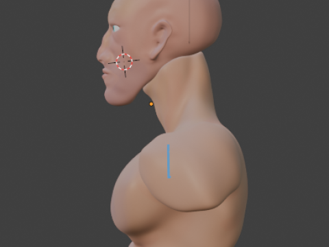 Men human 3D Model