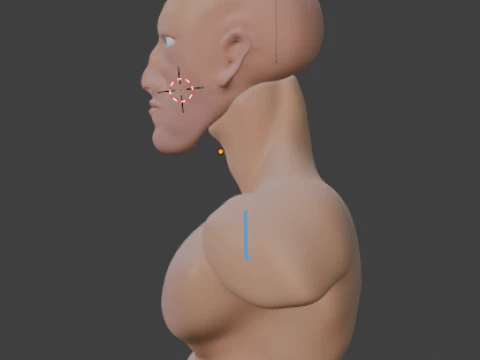 Men human 3D Model