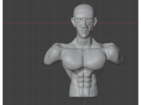 Men human 3D Model
