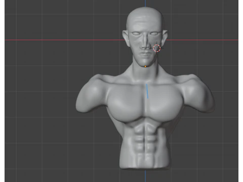 Men human 3D Model