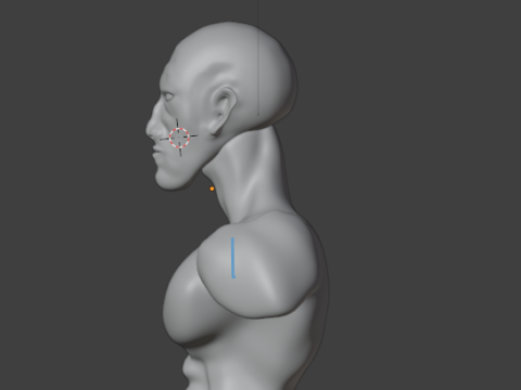 Men human 3D Model