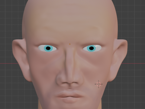 Men human 3D Model